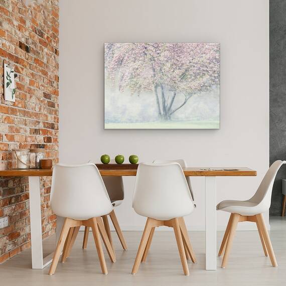 Tablou Canvas - Floare De Cires In Ceata, Marime: 50 x 70 cm - 4- Roveli