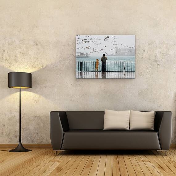 Tablou Canvas - Grija, Marime: 60 x 80 cm - 2- Roveli