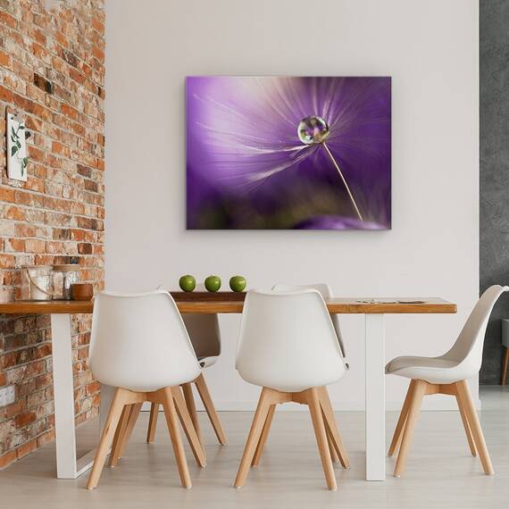 Tablou Canvas - In Nuante De Violet, Marime: 60 x 80 cm - 4- Roveli
