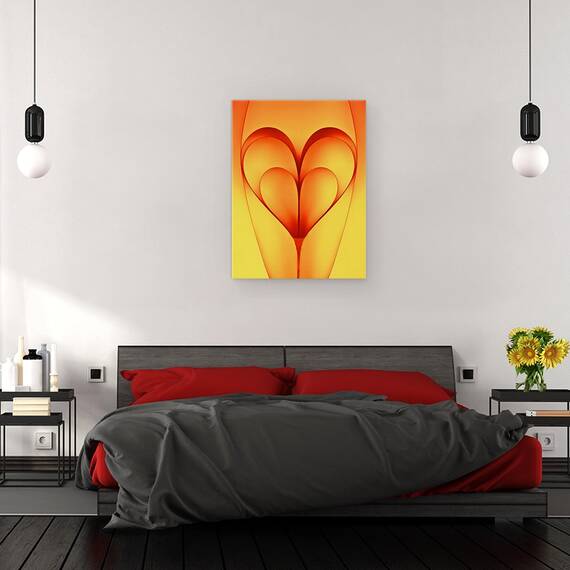 Tablou Canvas - Inimile Marginite, Marime: 60 x 80 cm - 3- Roveli