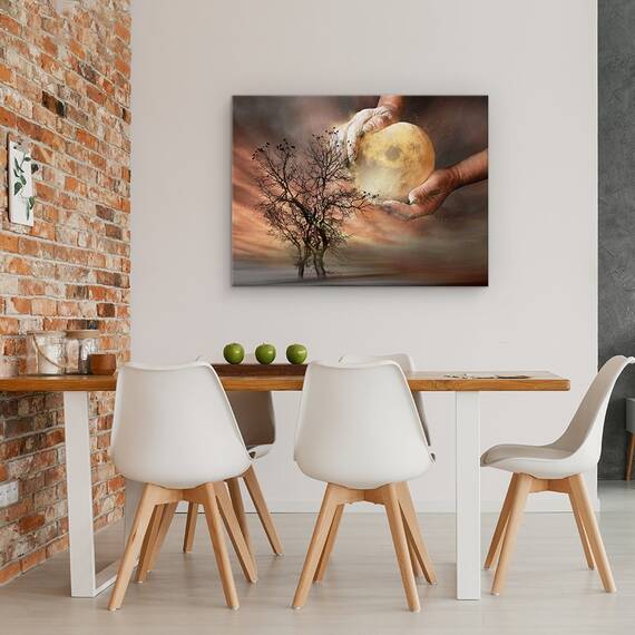 Tablou Canvas - Ireal, Marime: 60 x 80 cm - 4- Roveli