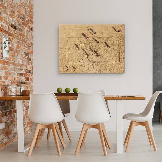 Tablou Canvas - Jucand Volei, Marime: 50 x 70 cm - 4- Roveli