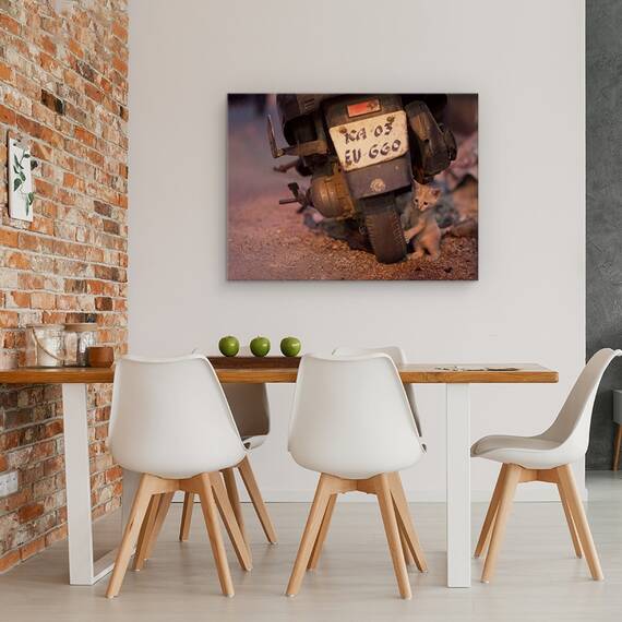Tablou Canvas - Jucandu-Te De-A V-Ati Ascunselea, Marime: 60 x 80 cm - 4- Roveli