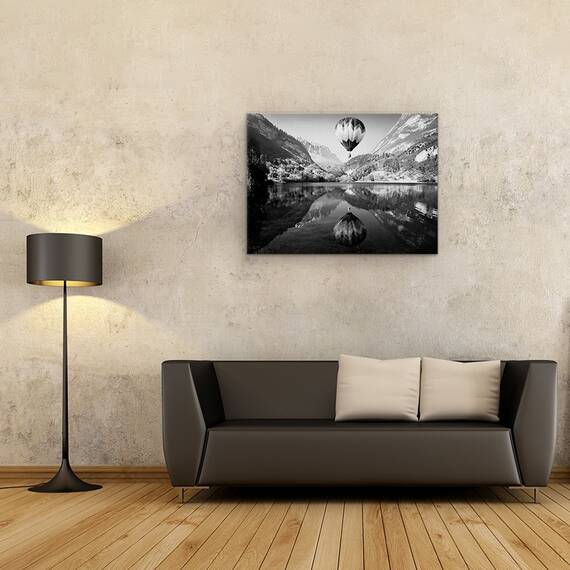 Tablou Canvas - La Mongolfiera, Marime: 60 x 80 cm - 2- Roveli
