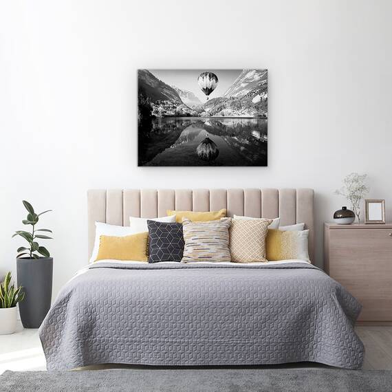 Tablou Canvas - La Mongolfiera, Marime: 60 x 80 cm - 3- Roveli