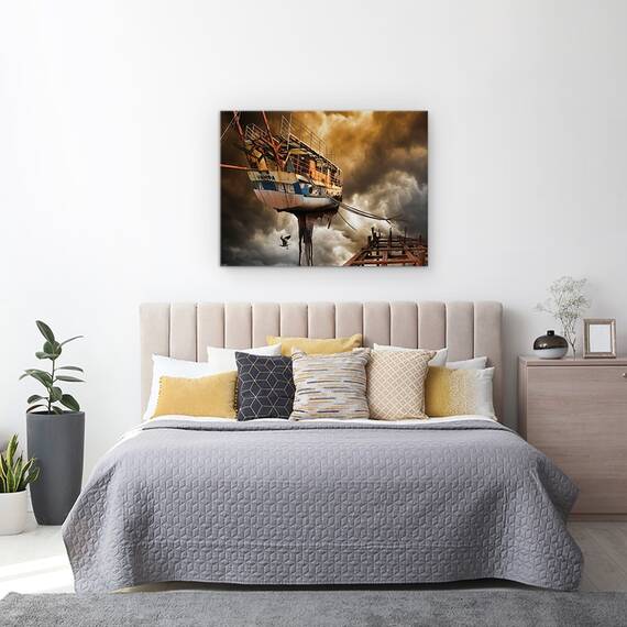 Tablou Canvas - Nimfa, Marime: 60 x 80 cm - 3- Roveli