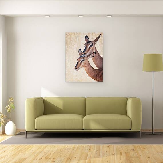 Tablou Canvas - Nu-Ti Face Griji, Sunt Aici, Marime: 60 x 80 cm - 2- Roveli
