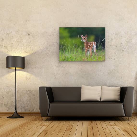 Tablou Canvas - Primavara Cafenie, Marime: 60 x 80 cm - 2- Roveli