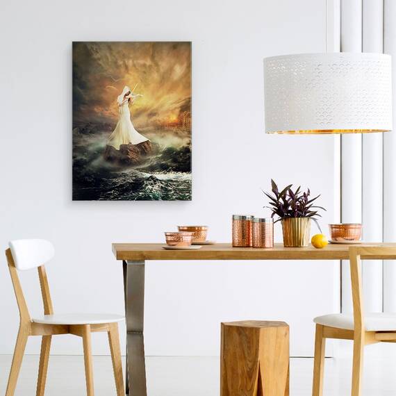 Tablou Canvas - Ritmul Furtunilor, Marime: 60 x 80 cm - 4- Roveli