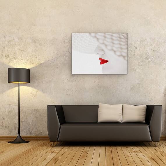 Tablou Canvas - Rosu, Marime: 60 x 80 cm - 2- Roveli