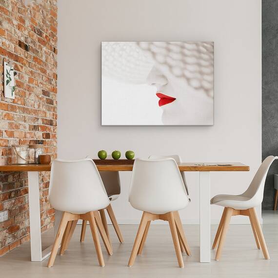 Tablou Canvas - Rosu, Marime: 60 x 80 cm - 4- Roveli