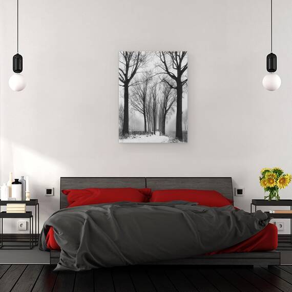 Tablou Canvas - Si Apoi Vine Iarna, Marime: 60 x 80 cm - 3- Roveli