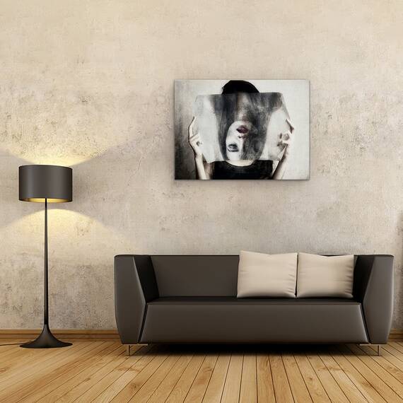 Tablou Canvas - Stop, Marime: 60 x 80 cm - 2- Roveli