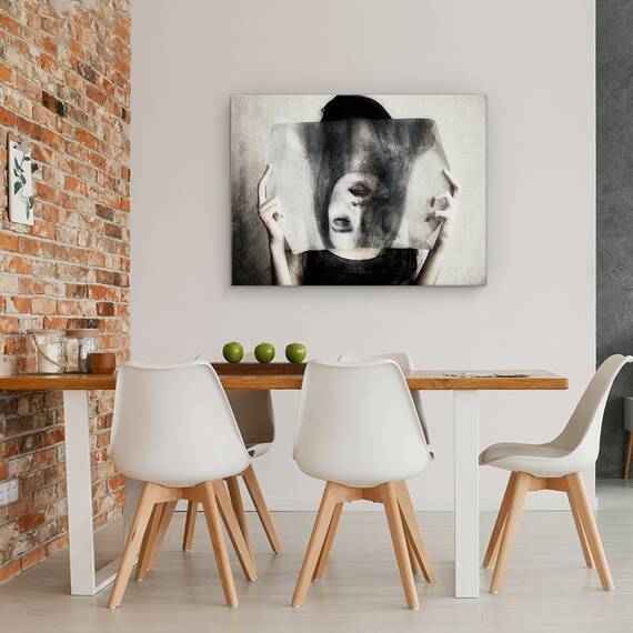 Tablou Canvas - Stop, Marime: 60 x 80 cm - 4- Roveli