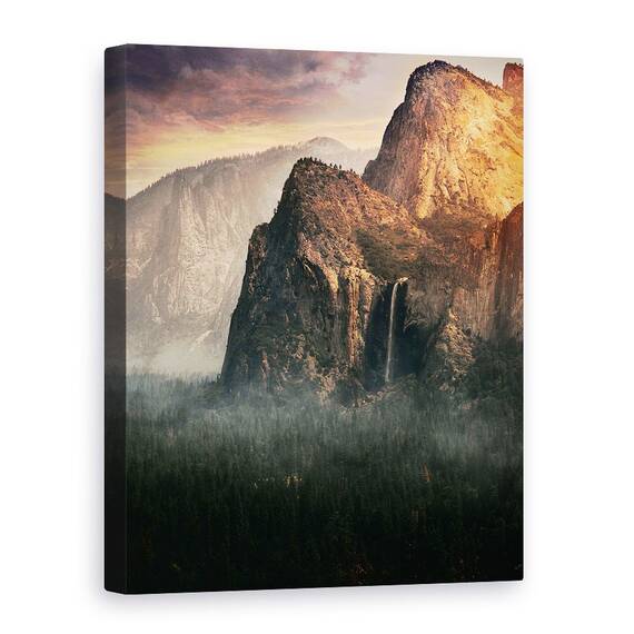 Tablou Canvas - Toamna In Yosemite, Marime: 50 x 70 cm - - Roveli