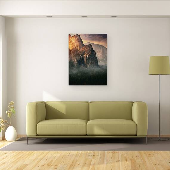 Tablou Canvas - Toamna In Yosemite, Marime: 50 x 70 cm - 2- Roveli