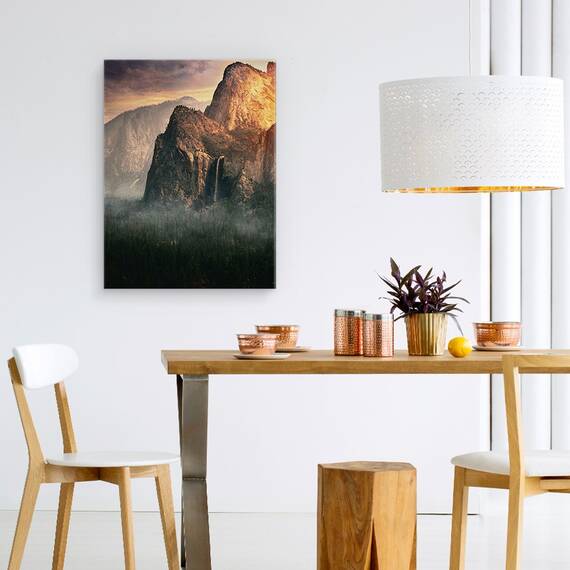 Tablou Canvas - Toamna In Yosemite, Marime: 50 x 70 cm - 4- Roveli