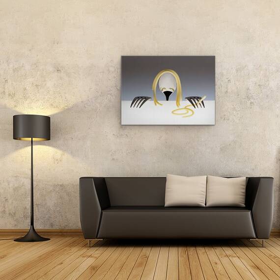 Tablou Canvas - Uita-Te La Mine, E Par De Spaghete, Marime: 60 x 80 cm - 2- Roveli