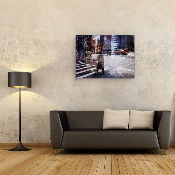 Tablou Canvas - Woody Allen Trecand, Marime: 60 x 80 cm - 2- Roveli