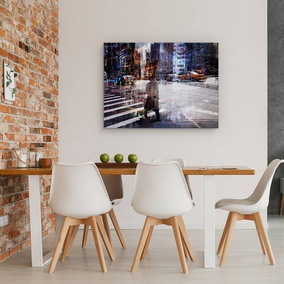 Tablou Canvas - Woody Allen Trecand, Marime: 60 x 80 cm - 4- Roveli