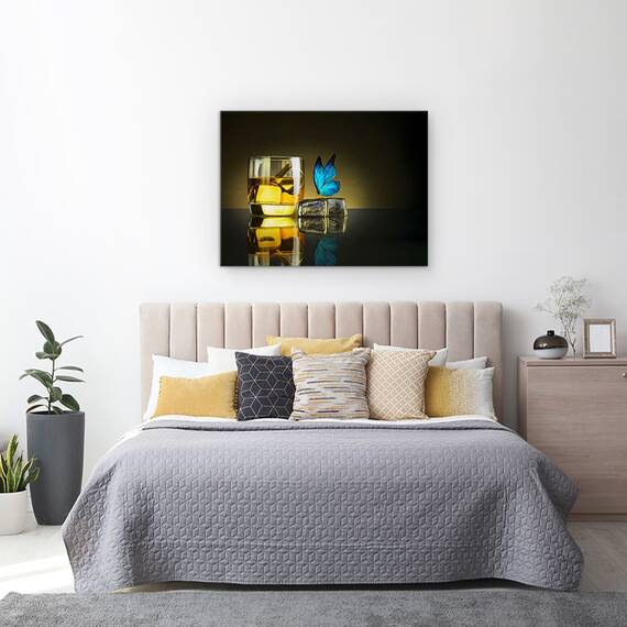 Tablou Canvas - Bautura Fluturelui, Marime: 50 x 70 cm - 3- Roveli