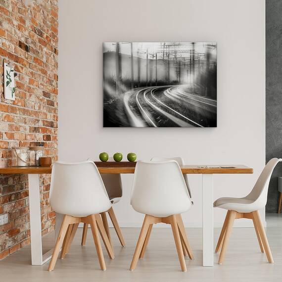 Tablou Canvas - Cai Ferate, Marime: 50 x 70 cm - 3- Roveli