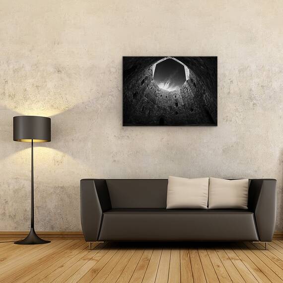 Tablou Canvas - Cer Octogonal, Marime: 50 x 70 cm - 2- Roveli