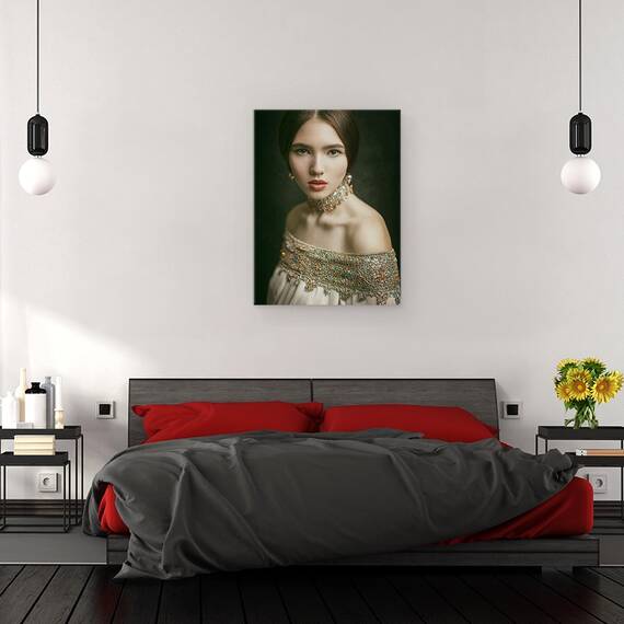 Tablou Canvas - Colier, Marime: 50 x 70 cm - 3- Roveli