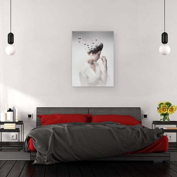Tablou Canvas - Da-Le Viata, Marime: 50 x 70 cm - 3- Roveli