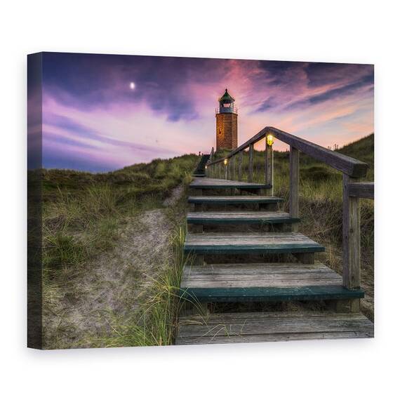 Tablou Canvas - Drum Spre Far, Marime: 50 x 70 cm - - Roveli