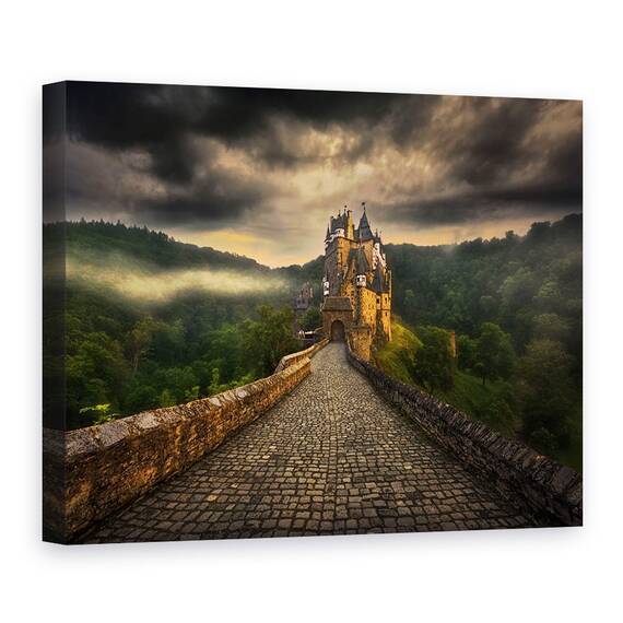 Tablou Canvas - Eltz, Marime: 50 x 70 cm - - Roveli
