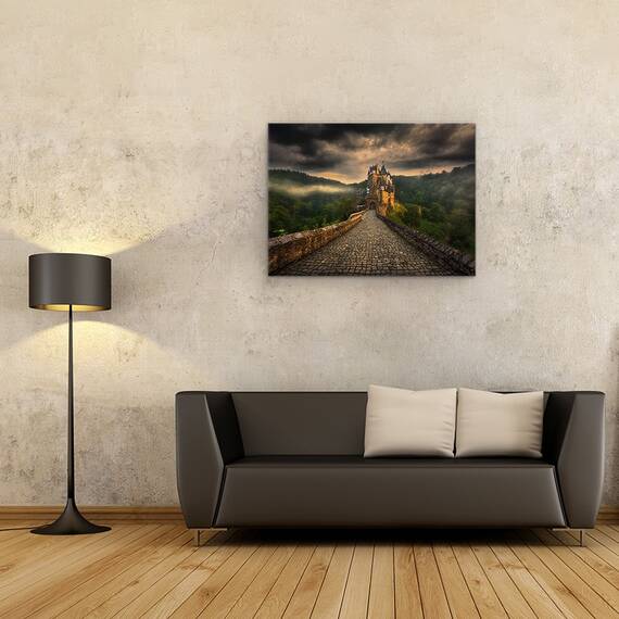 Tablou Canvas - Eltz, Marime: 50 x 70 cm - 2- Roveli