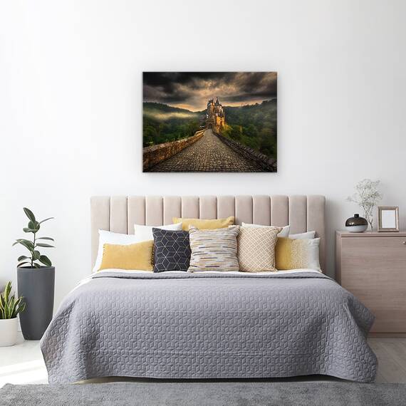 Tablou Canvas - Eltz, Marime: 50 x 70 cm - 3- Roveli