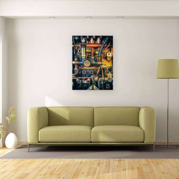 Tablou Canvas - Fabricate In Japonia, Marime: 50 x 70 cm - 2- Roveli