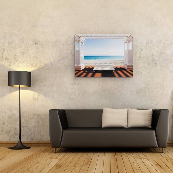 Tablou Canvas - Fereastra Spre Mare, Marime: 50 x 70 cm - 2- Roveli