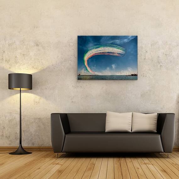 Tablou Canvas - Frecce Tricolori, Marime: 50 x 70 cm - 2- Roveli