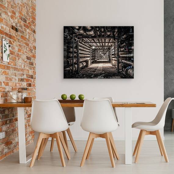 Tablou Canvas - Incarcare Teava, Marime: 50 x 70 cm - 4- Roveli