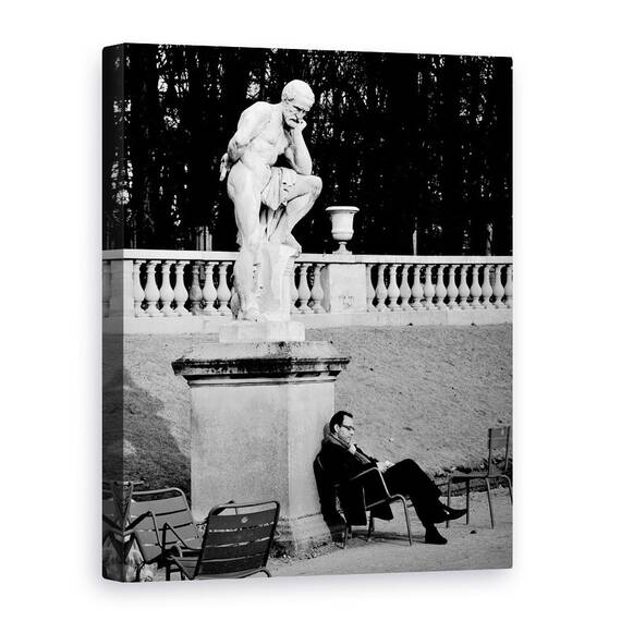 Tablou Canvas - Jardin Du Luxembourg, Marime: 50 x 70 cm - - Roveli