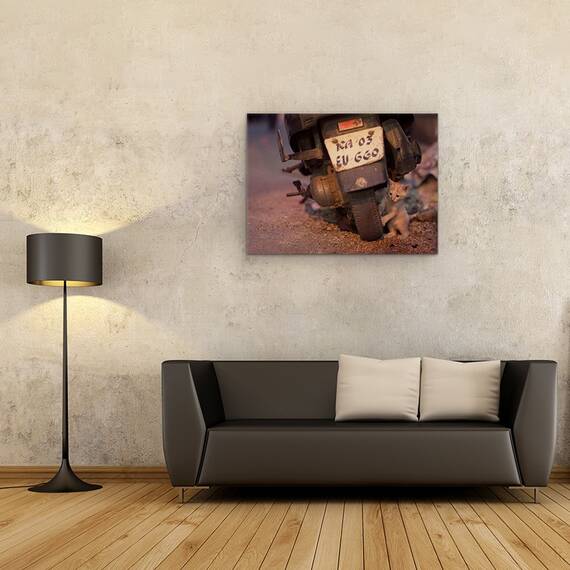 Tablou Canvas - Jucandu-Te De-A V-Ati Ascunselea, Marime: 50 x 70 cm - 2- Roveli