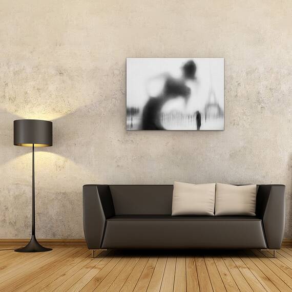Tablou Canvas - La Parisienne, Marime: 50 x 70 cm - 2- Roveli