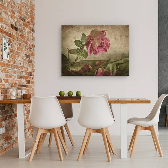 Tablou Canvas - Lacrima Trandafirului, Marime: 50 x 70 cm - 4- Roveli