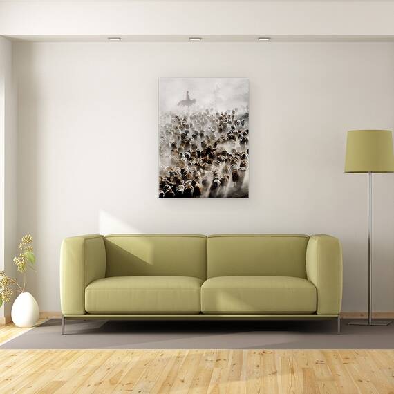 Tablou Canvas - Marea Migratie A Chinei, Marime: 50 x 70 cm - 2- Roveli