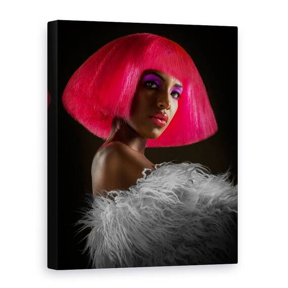 Tablou Canvas - Pantera Roz, Marime: 50 x 70 cm - - Roveli