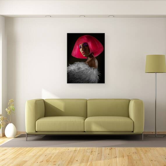Tablou Canvas - Pantera Roz, Marime: 50 x 70 cm - 2- Roveli