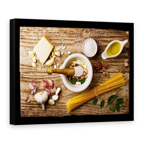 Tablou Canvas - Pesto, Marime: 50 x 70 cm - - Roveli