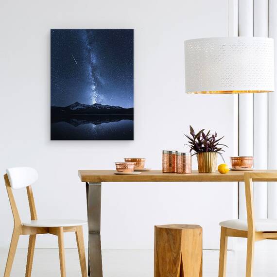 Tablou Canvas - Reflectia Galaxiilor, Marime: 50 x 70 cm - 4- Roveli
