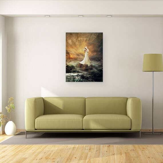 Tablou Canvas - Ritmul Furtunilor, Marime: 50 x 70 cm - 2- Roveli