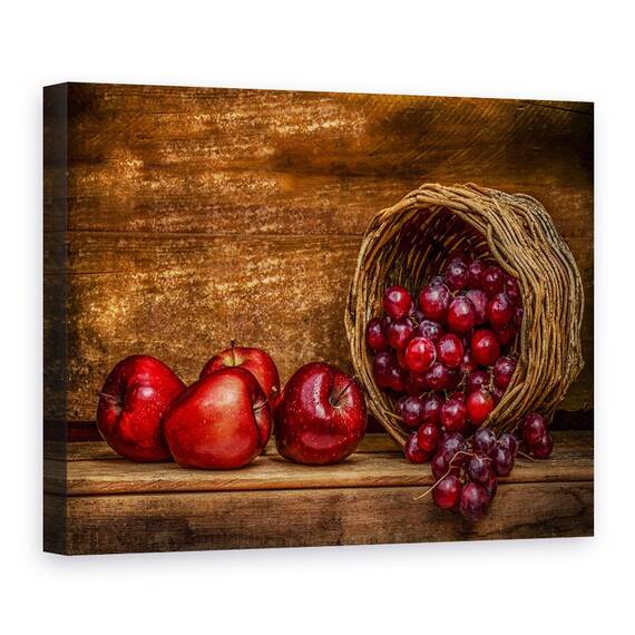 Tablou Canvas - Rosu, Marime: 50 x 70 cm - - Roveli
