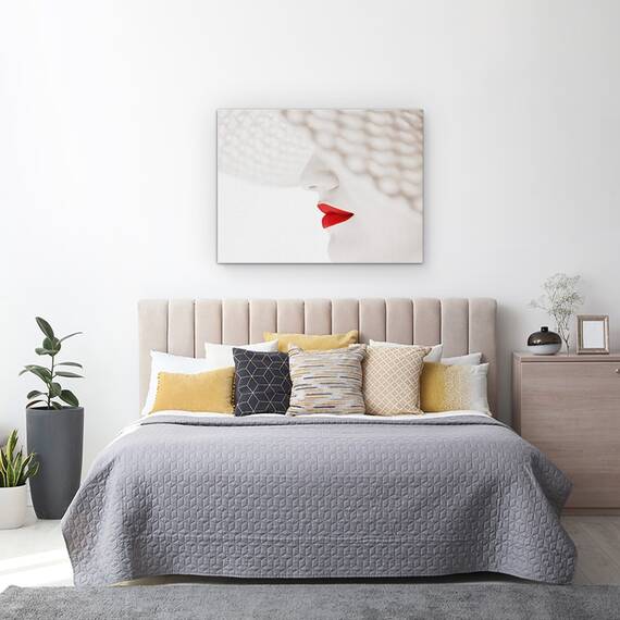 Tablou Canvas - Rosu, Marime: 50 x 70 cm - 3- Roveli