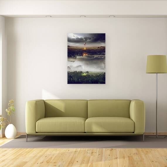 Tablou Canvas - Salveaza Lumea, Marime: 50 x 70 cm - 2- Roveli